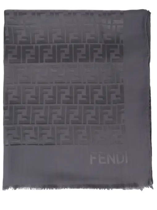 Палантин шелковый FENDI