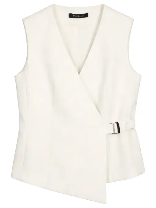 Жилет однотонный VASSA&CO