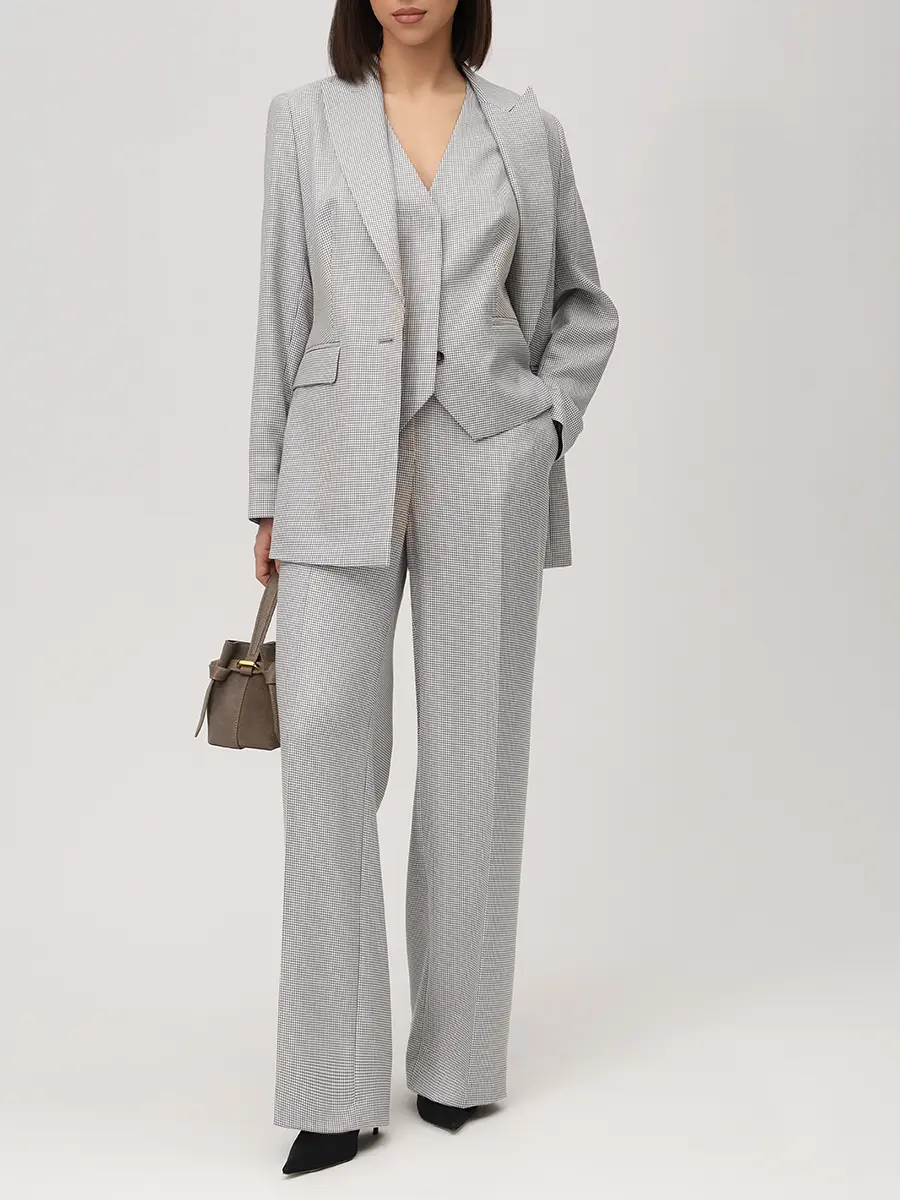 Пиджак однотонный