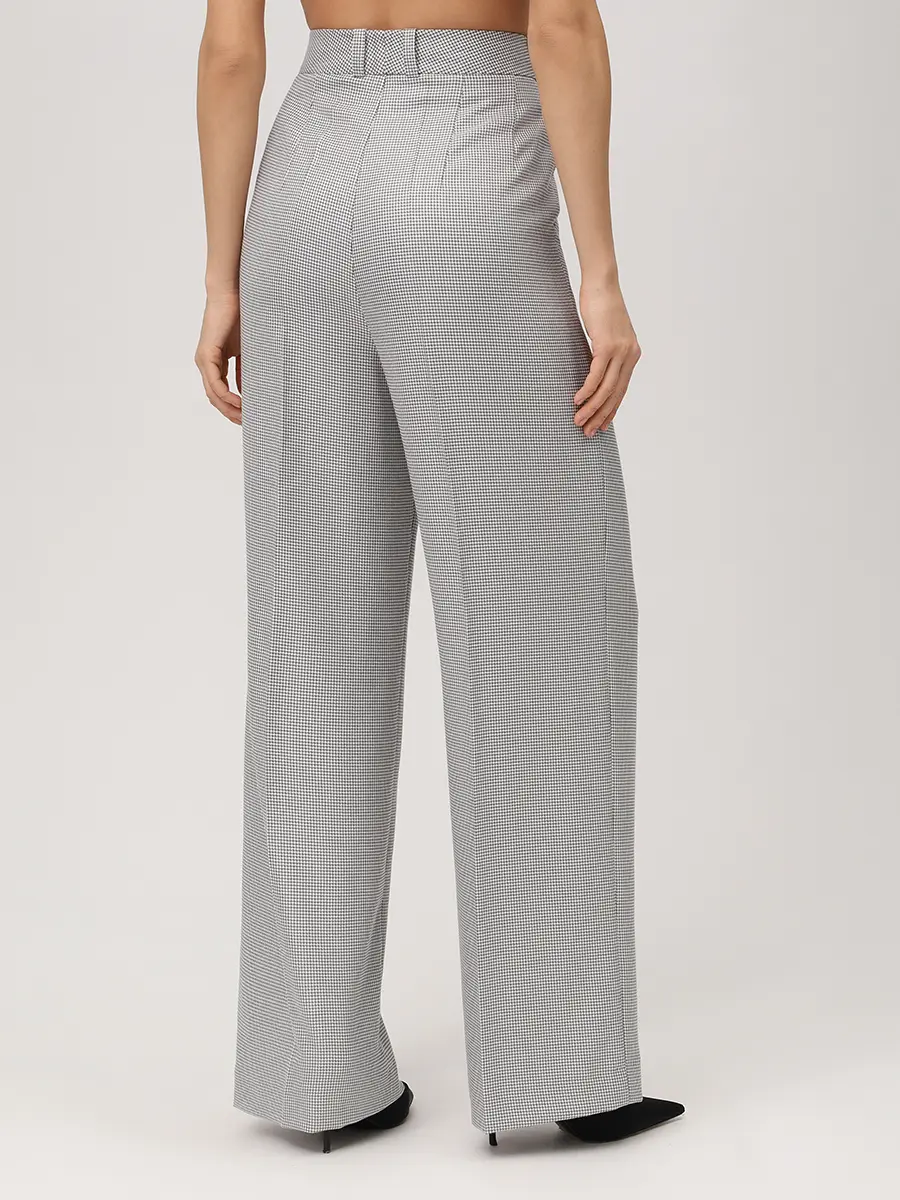 Брюки однотонные