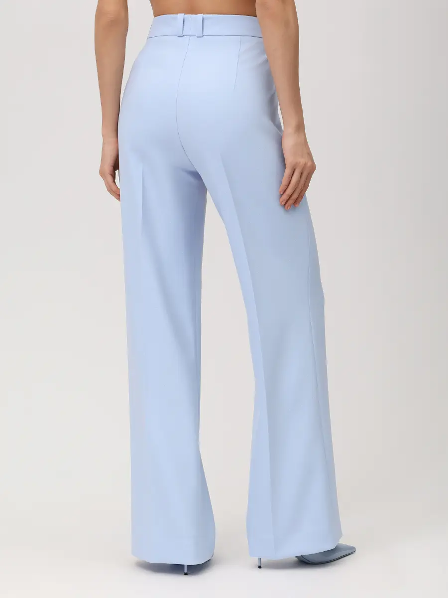 Брюки однотонные