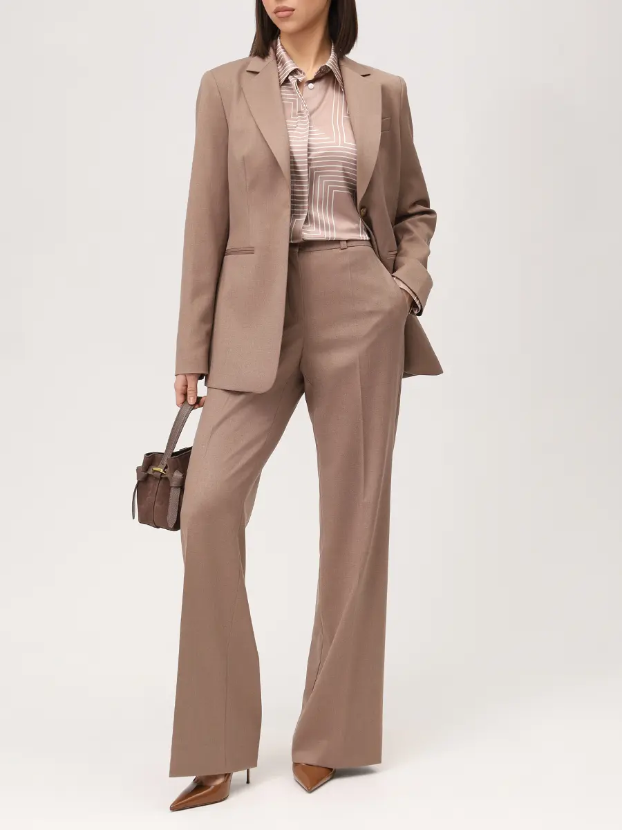 Блуза шелковая