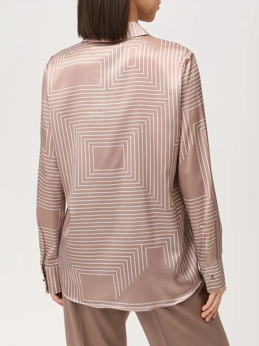 Блуза шелковая