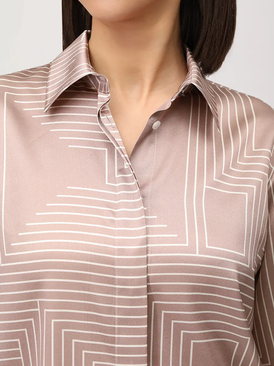 Блуза шелковая