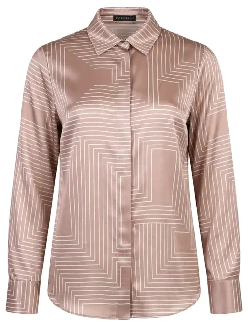 Блуза шелковая VASSA&CO