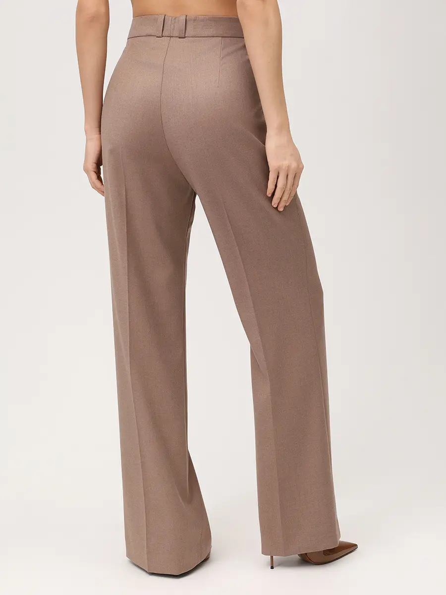 Брюки однотонные