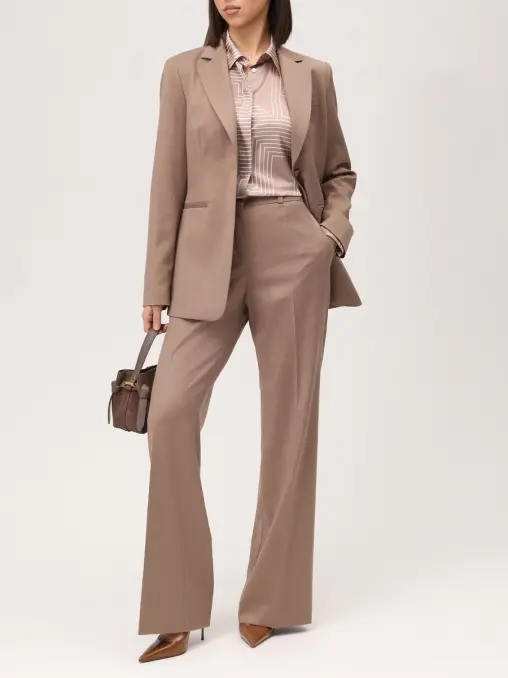 Брюки однотонные VASSA&CO