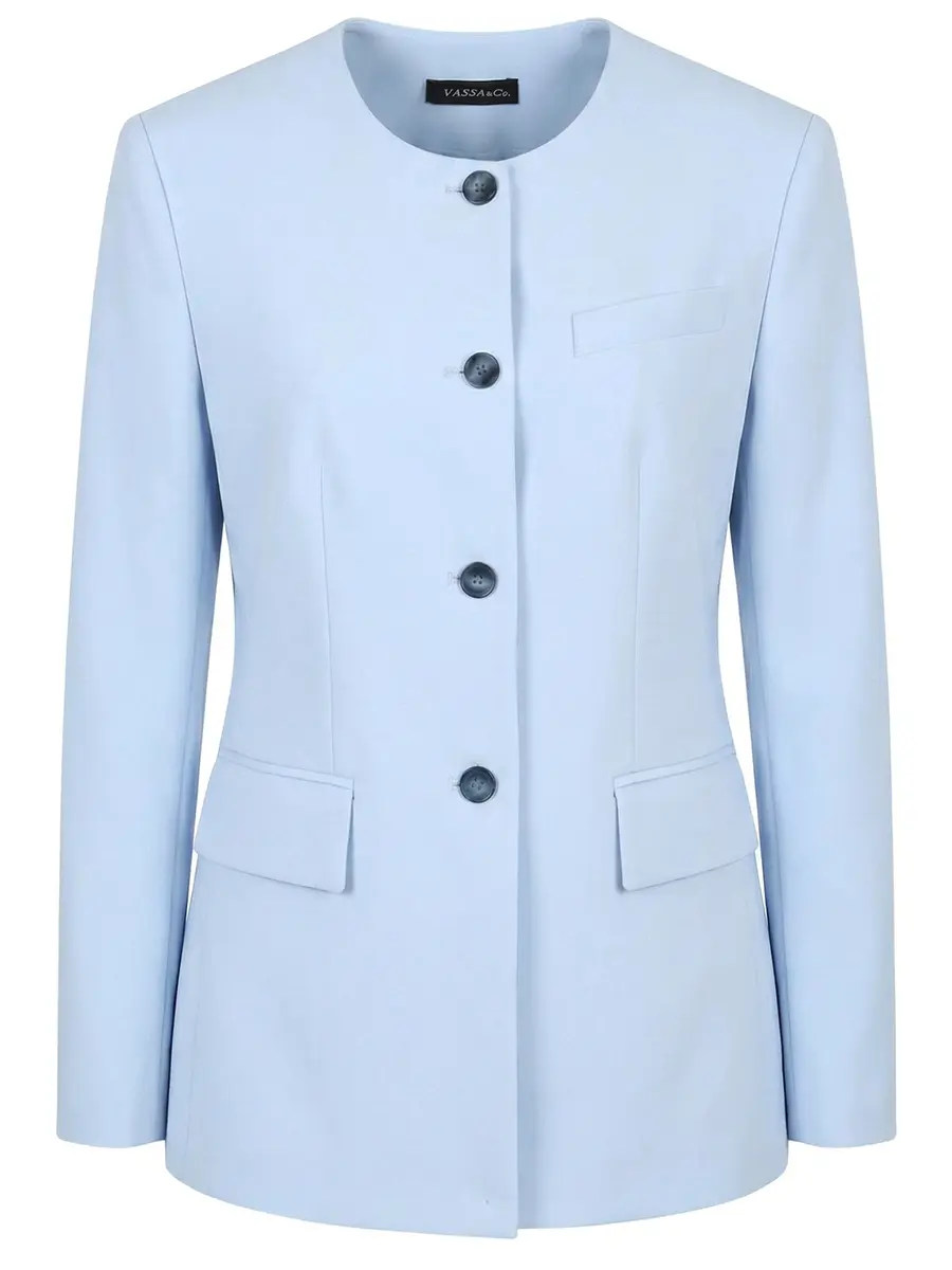 Пиджак однотонный