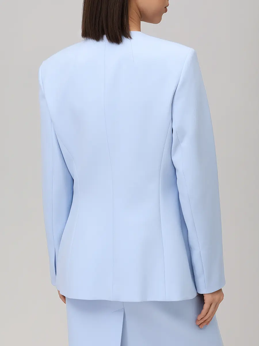 Пиджак однотонный