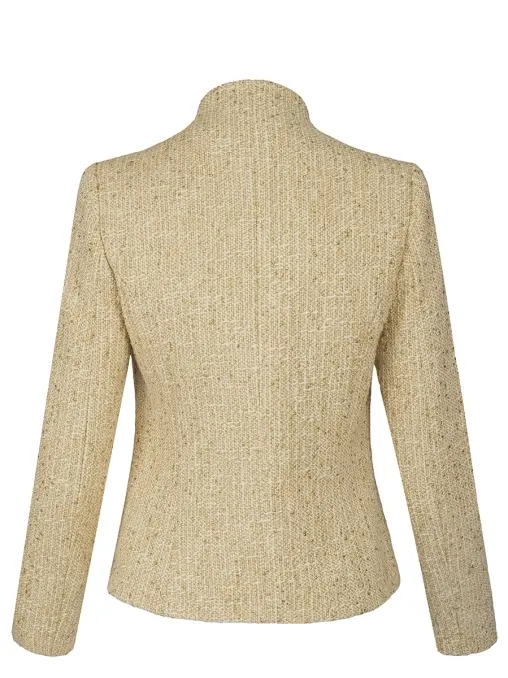 Жакет твидовый с вышивкой ручной работы SPERANZA COUTURE