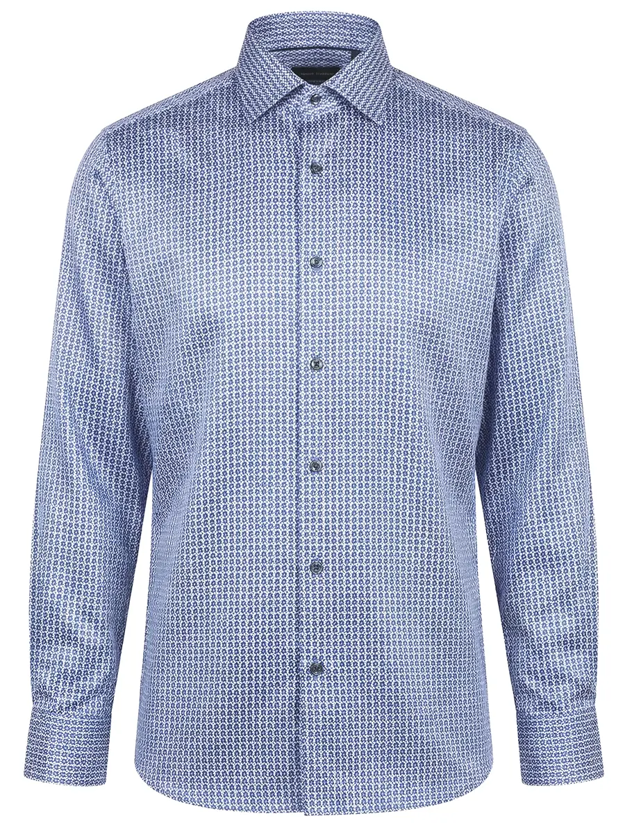 Рубашка Regular Fit шелковая