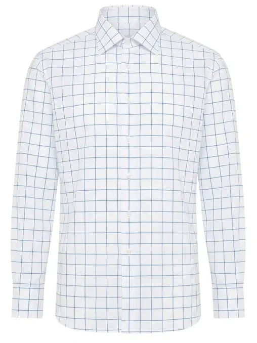 Рубашка Regular Fit изо льна и хлопка STEFANO RICCI