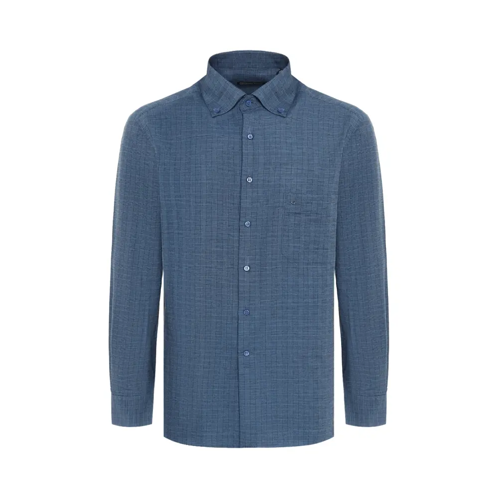 Рубашка Regular Fit хлопковая