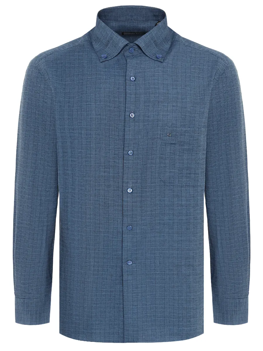 Рубашка Regular Fit хлопковая