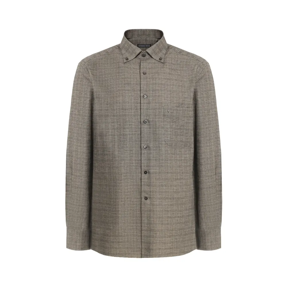 Рубашка Regular Fit хлопковая