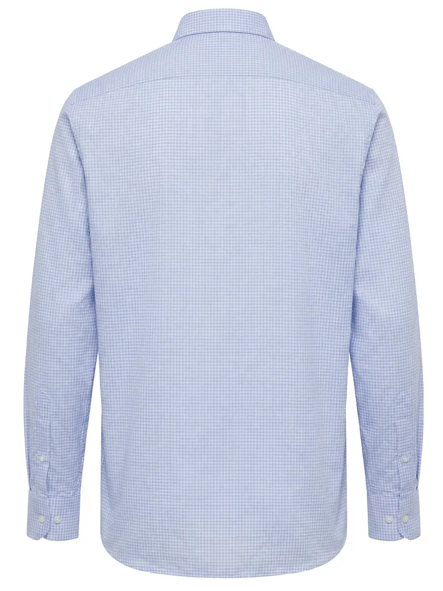 Рубашка Regular Fit хлопковая