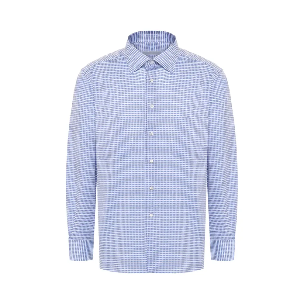 Рубашка Regular Fit хлопковая