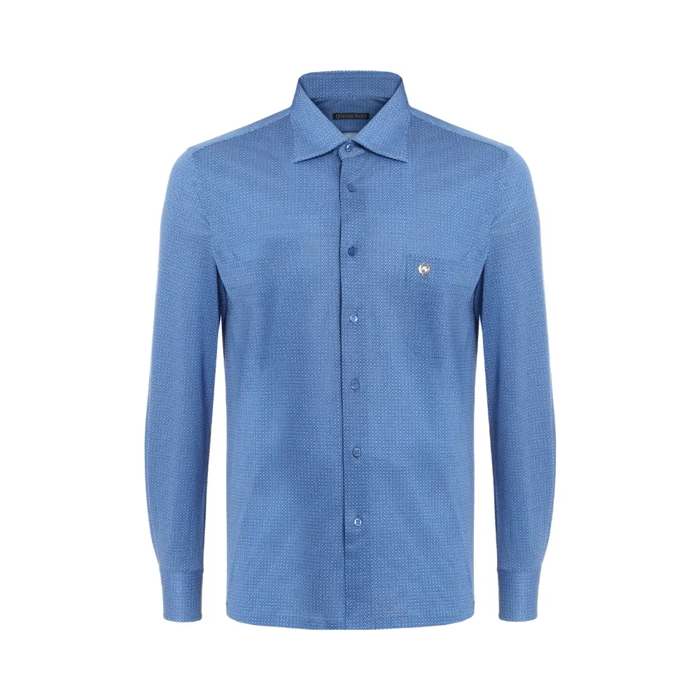 Рубашка Slim Fit хлопковая