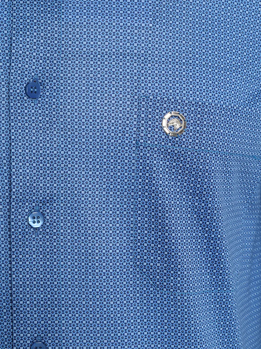 Рубашка Slim Fit хлопковая