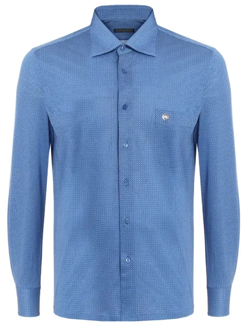 Рубашка Slim Fit хлопковая STEFANO RICCI