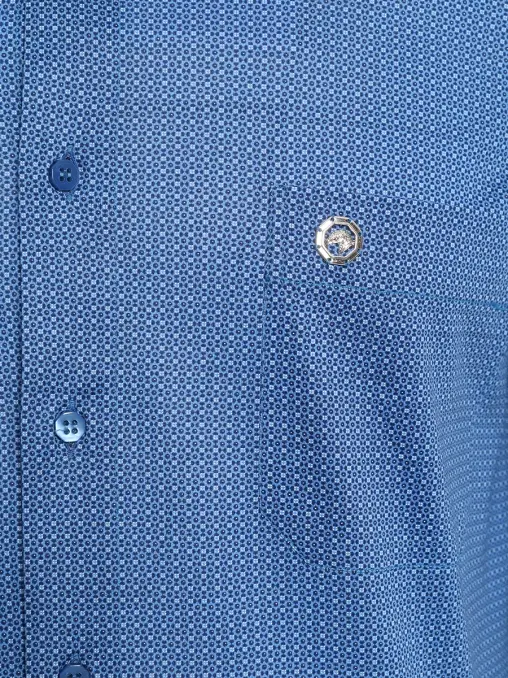 Рубашка Slim Fit хлопковая STEFANO RICCI