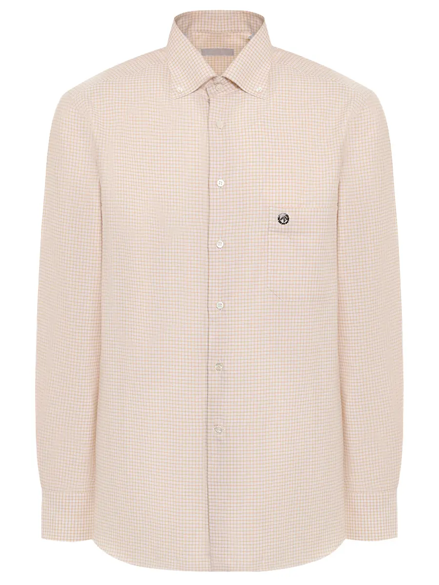 Рубашка Regular Fit хлопковая