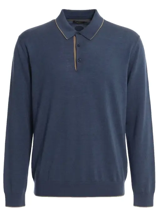 Поло из шерсти и шелка STEFANO RICCI