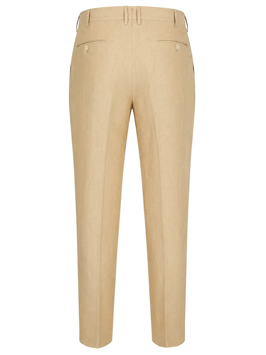 Брюки льняные