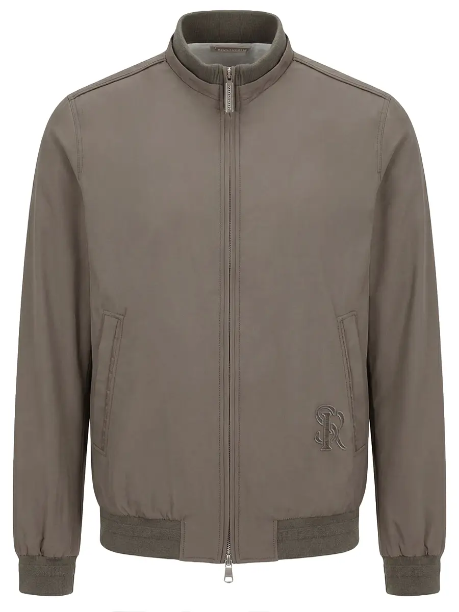 Бомбер шелковый