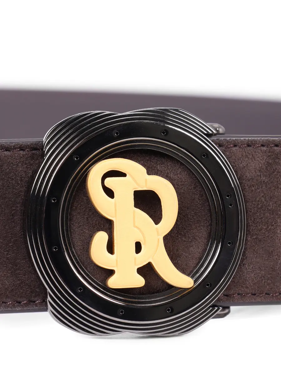 Ремень замшевый