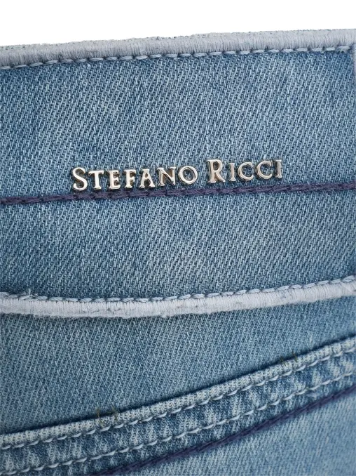 Джинсы Regular Fit хлопковые STEFANO RICCI
