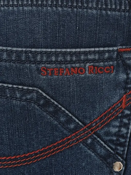 Джинсы Slim Fit хлопковые STEFANO RICCI