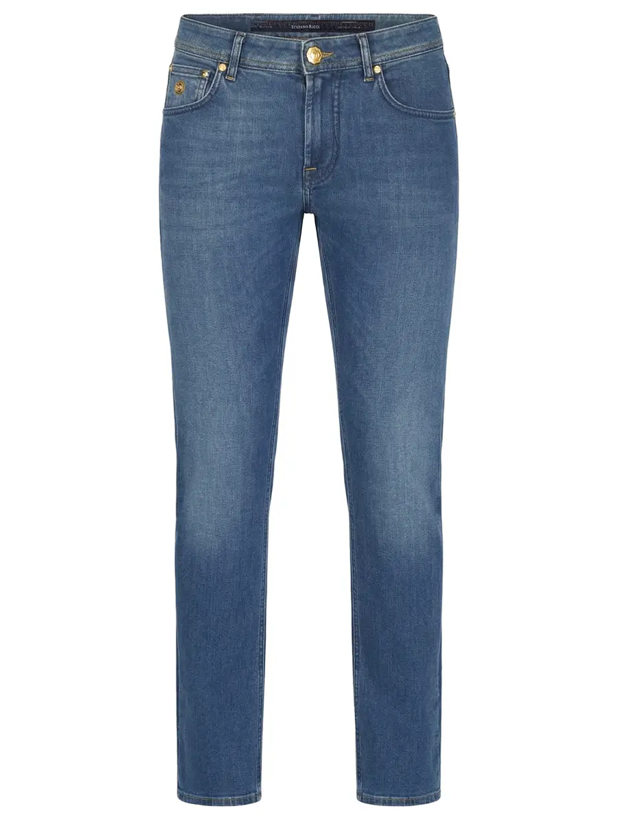 Джинсы Slim Fit хлопковые