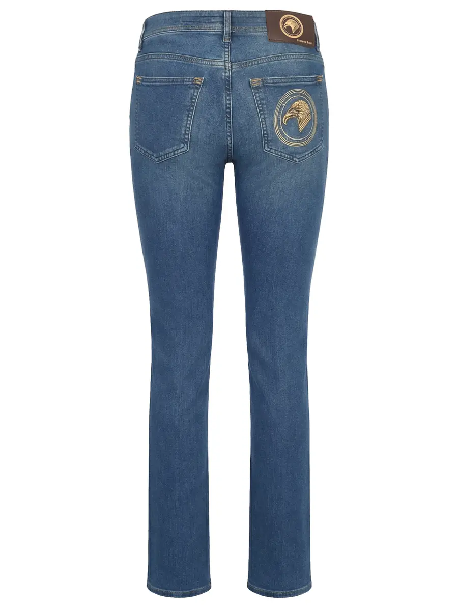 Джинсы Slim Fit хлопковые