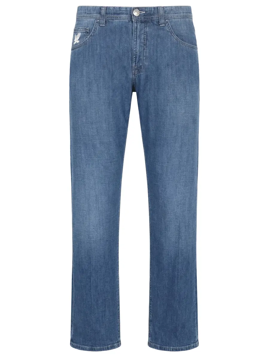 Джинсы Regular Fit хлопковые