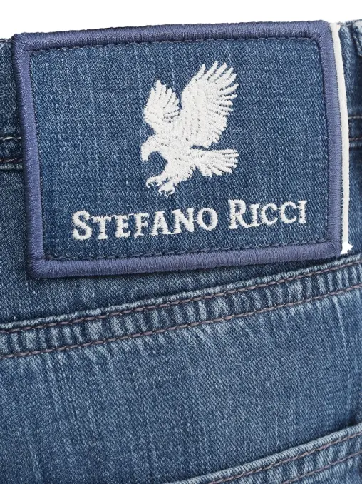 Джинсы Regular Fit хлопковые STEFANO RICCI