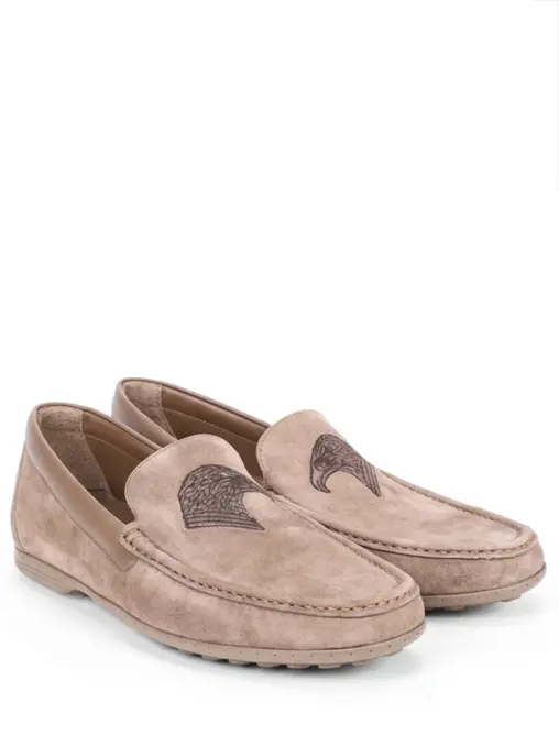 Мокасины замшевые STEFANO RICCI