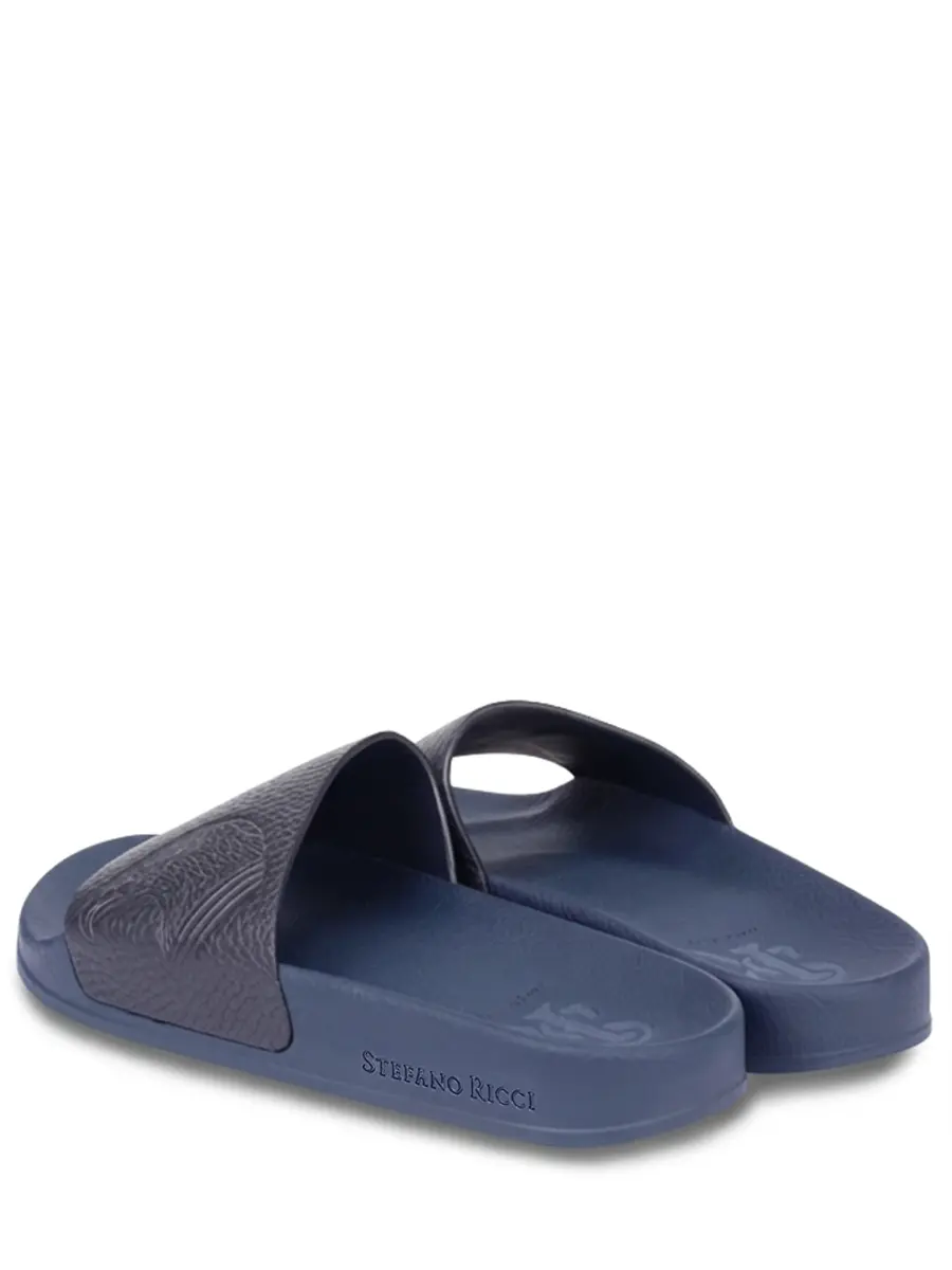 Шлепанцы кожаные