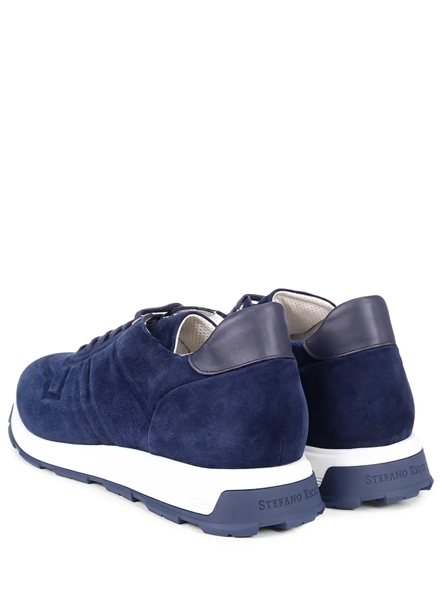 Кроссовки замшевые