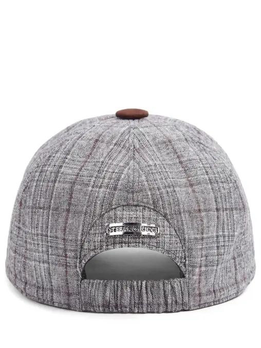 Бейсболка в клетку STEFANO RICCI