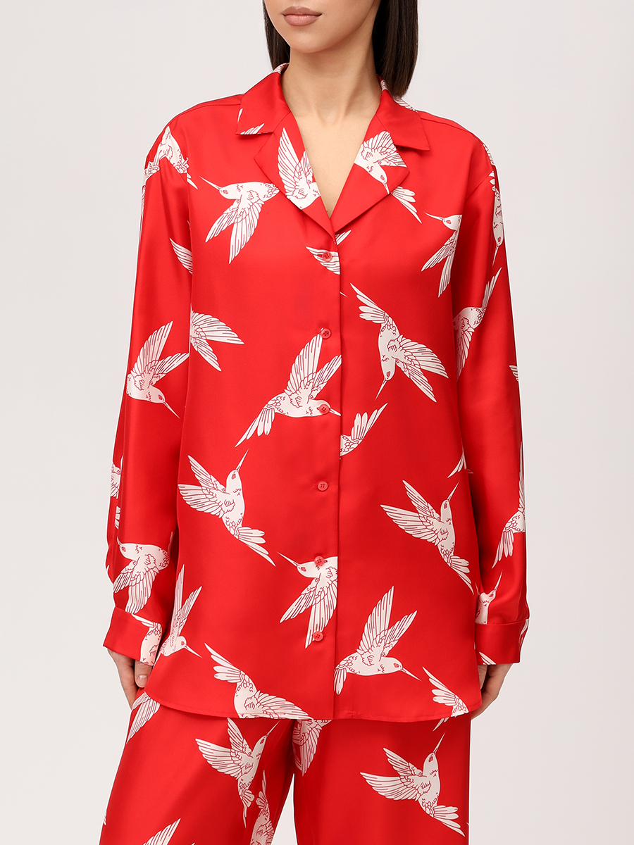 Костюм шелковый