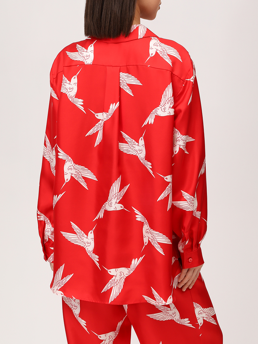 Костюм шелковый