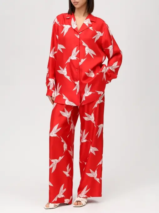 Костюм шелковый OLOLOL