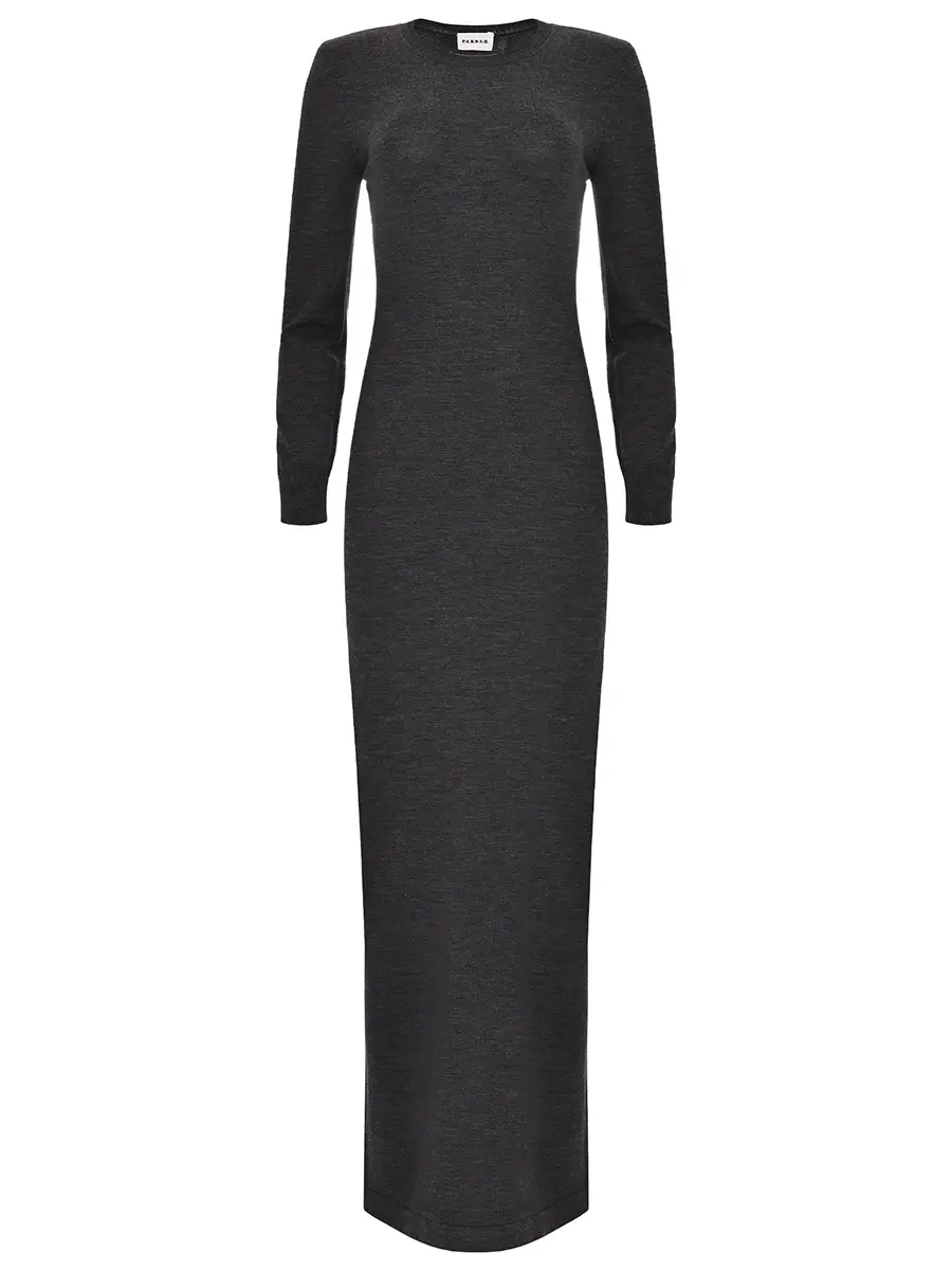 Платье шерстяное