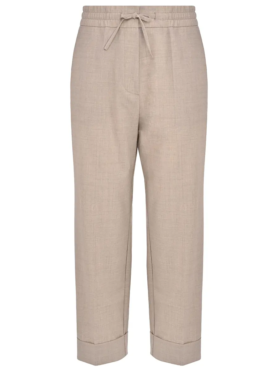 Брюки шерстяные