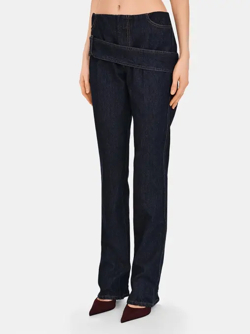 Джинсы хлопковые SPORTMAX