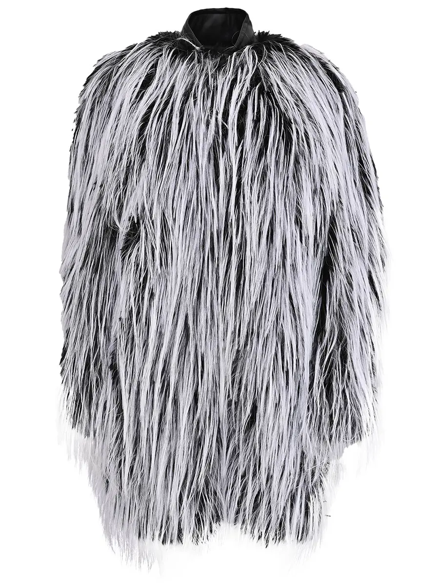 Шуба из экомеха