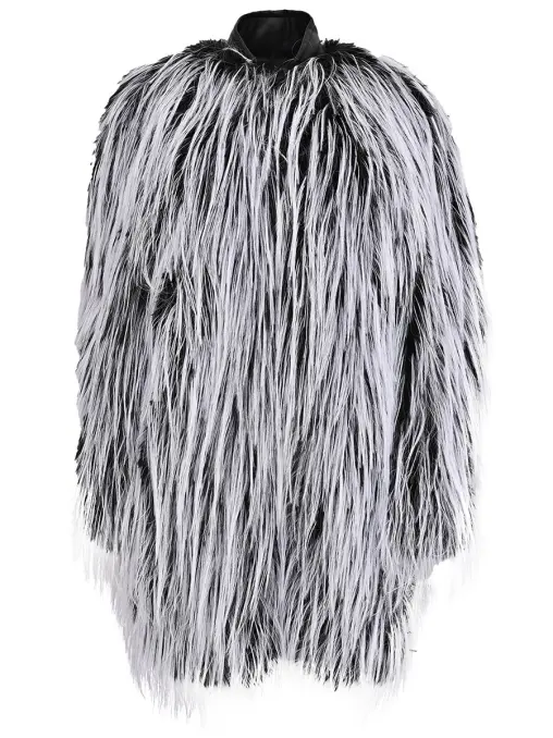 Шуба из экомеха SPORTMAX