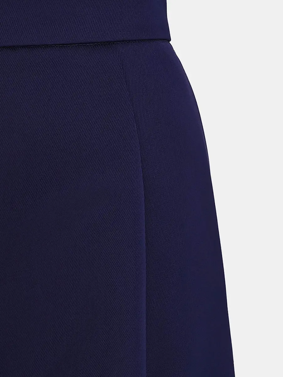 Брюки однотонные