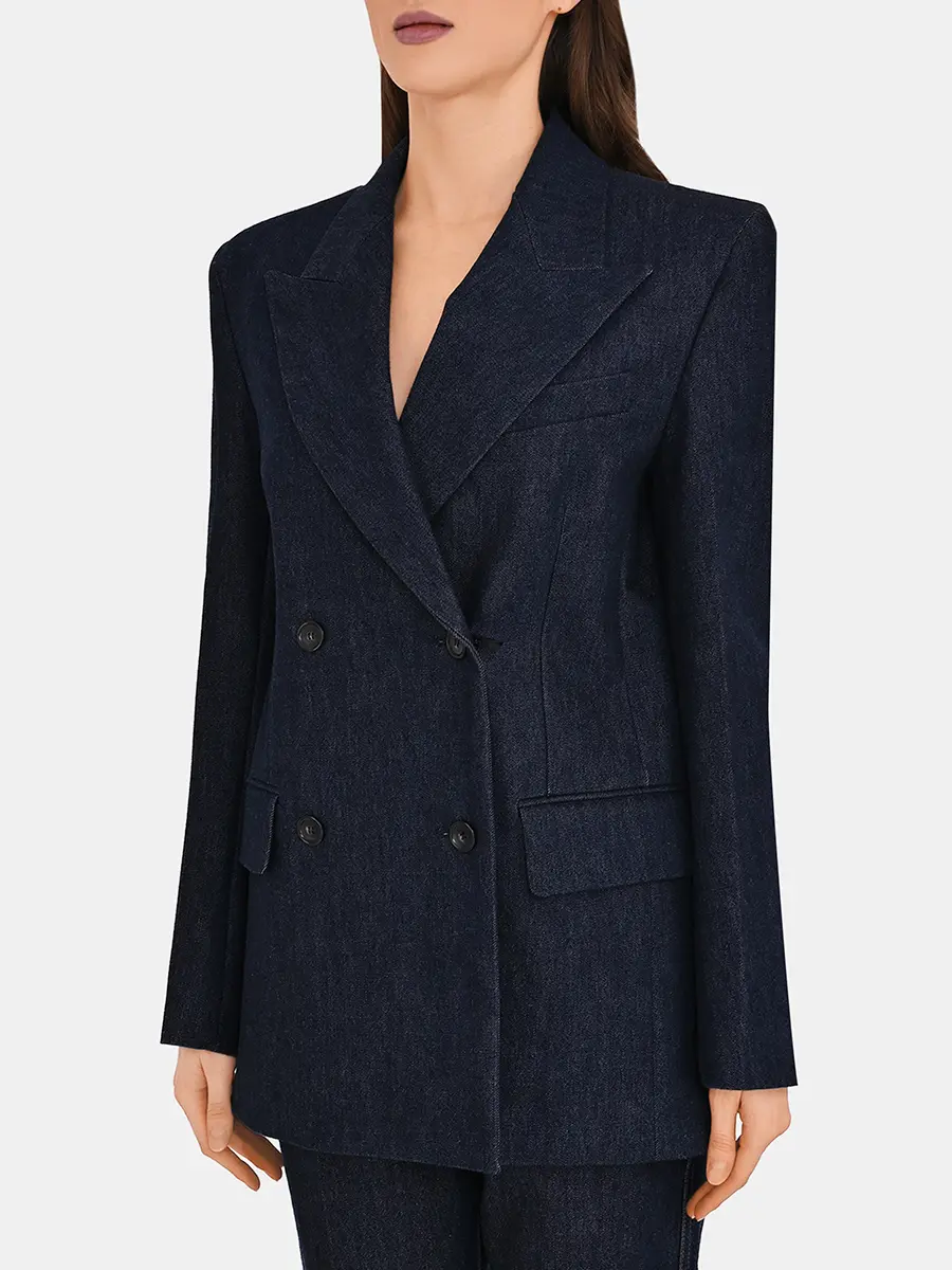 Пиджак джинсовый